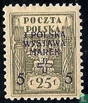 First Polish stamp exhibition