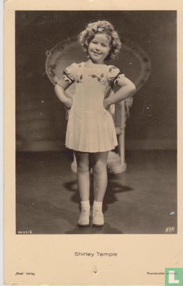 Shirley Temple met pauwenstoel - Image 1
