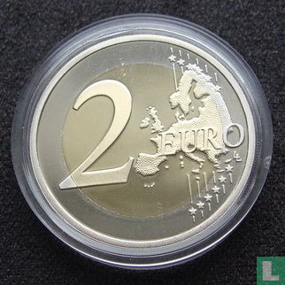 Nederland 2 euro 2009 (PROOF) "10th Anniversary of the European Monetary Union" - Afbeelding 2