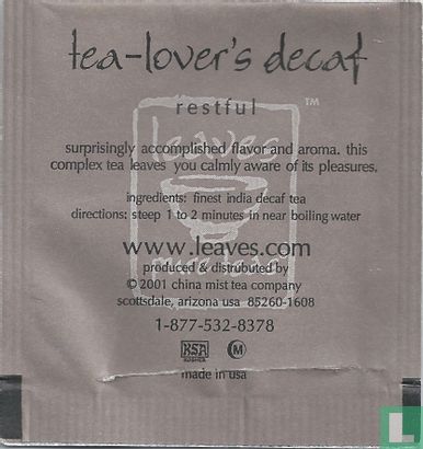 tea-lover's decaf - Image 2