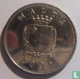 Malta 25 cents 2005 - Image 1