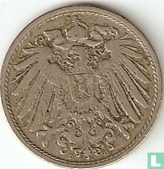 Empire allemand 10 pfennig 1903 (D) - Image 2