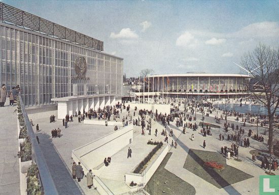 Expo 58  De paviljoenen van USSR en USA