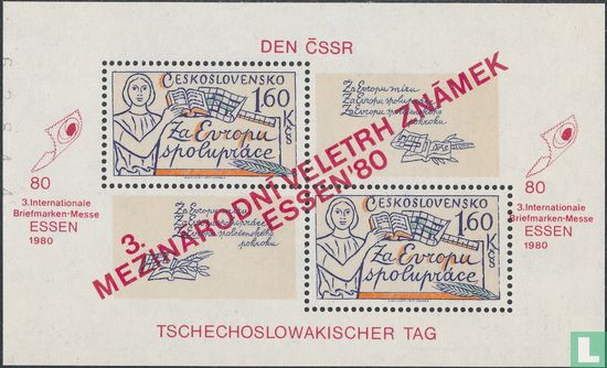 Exposition timbre de poste Essen