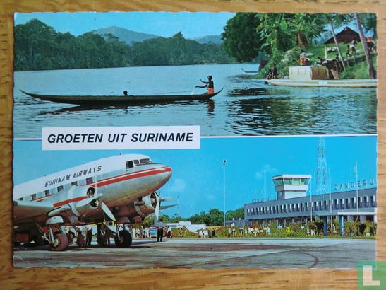 Groeten uit Suriname Surinam Airways - Afbeelding 1
