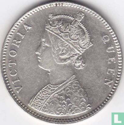 Inde britannique 1 rupee 1862 (II/A 0/5) - Image 2