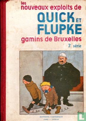 Les nouveaux exploits de Quick et Flupke gamins de Bruxelles 3e série - Afbeelding 1