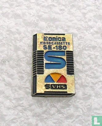 Konica videocassette SE-180 VHS