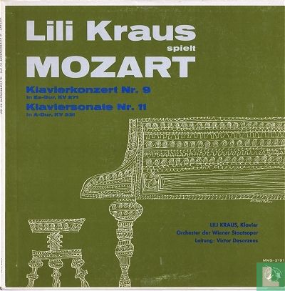 Lili Kraus spielt Mozart - Afbeelding 1