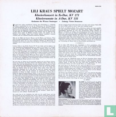 Lili Kraus spielt Mozart - Afbeelding 2