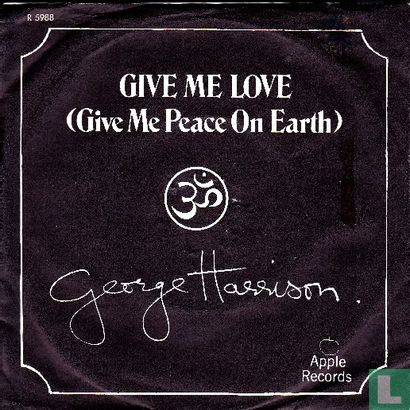 Give me Love (Give Me Peace on Earth) - Afbeelding 1