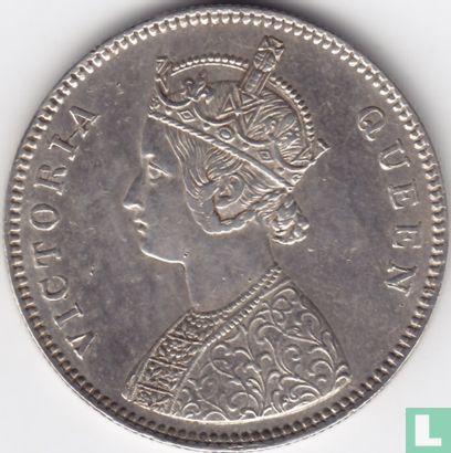 Inde britannique 1 rupee 1862 (II/A 0/4) - Image 2