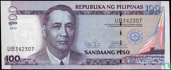 Philippinen 100 Piso 2012 - Bild 1