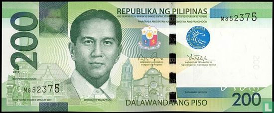 Philippines 200 Piso - Image 1
