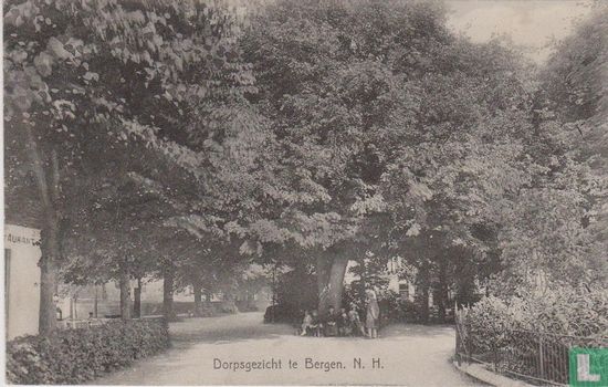 Dorpsgezicht te Bergen. N.H. - Image 1