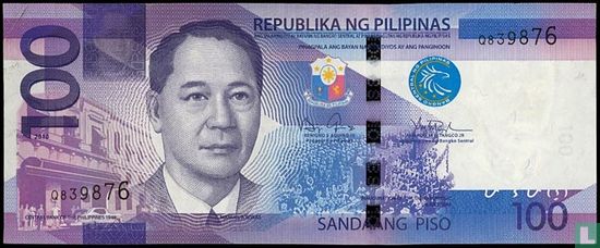 Filipijnen 100 Piso  - Afbeelding 1