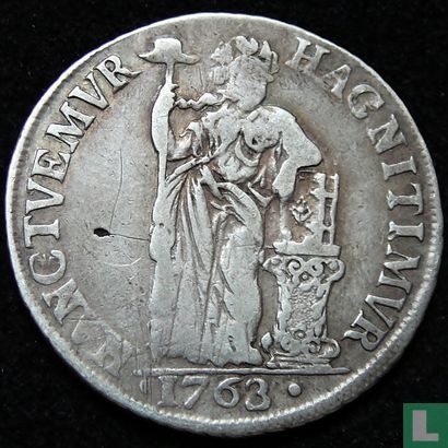Overijssel 1 gulden 1763 - Afbeelding 1