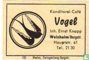 Konditorei - Cafe Vogel - Ernst Knapp