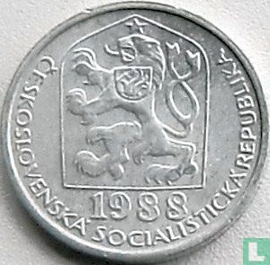 Tschechoslowakei 10 Haleru 1988 - Bild 1