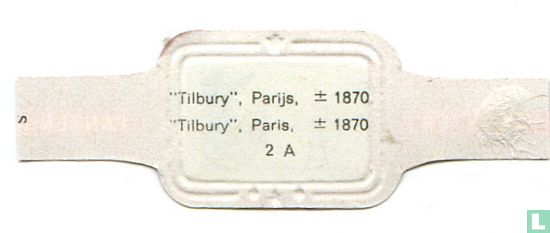 ”Tilbury” Parijs  ± 1870 - Afbeelding 2