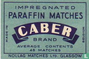 Paraffin matches Caber