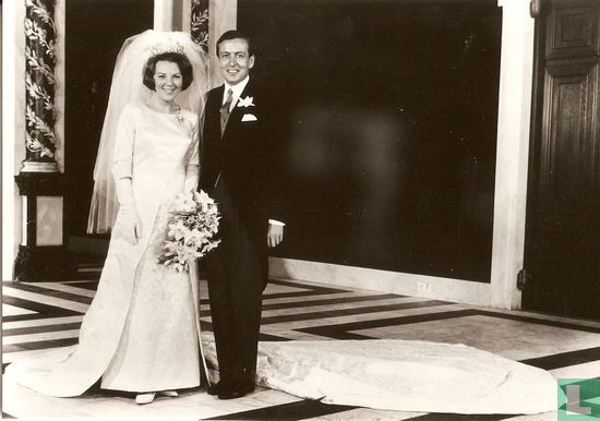 Claus en Beatrix 10 maart 1966