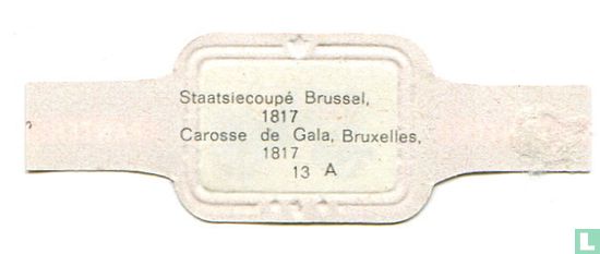 Carosse de Gala  Bruxelles  1817 - Image 2