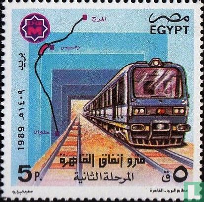 Verlenging van een Metrolijn van Caïro
