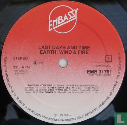 Last Days and Time - Image 3