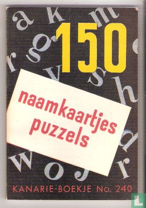 Naamkaartjes puzzels - Afbeelding 1