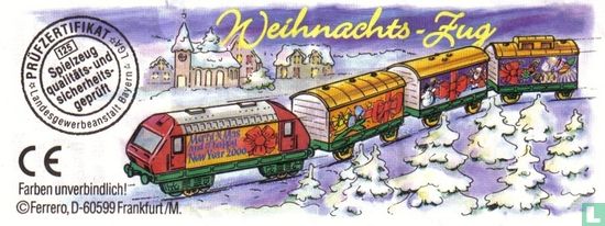 Wagon with snowman - Image 2