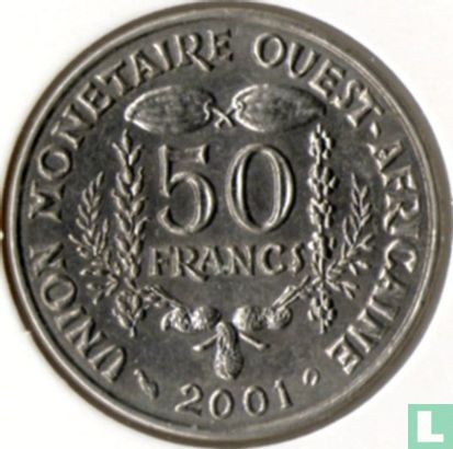 West African States 50 francs 2001 "FAO" - Image 1