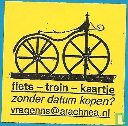 fiets - trein - kaartje