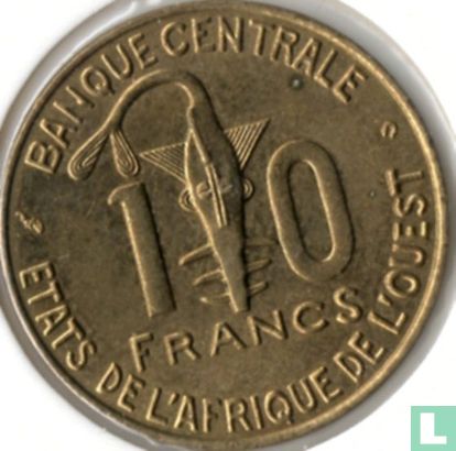 États d'Afrique de l'Ouest 10 francs 2001 "FAO" - Image 2