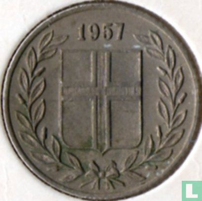 Islande 25 aurar 1957 - Image 1