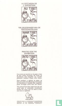 tintin au tibet tentoonstelling 1998 - Afbeelding 2