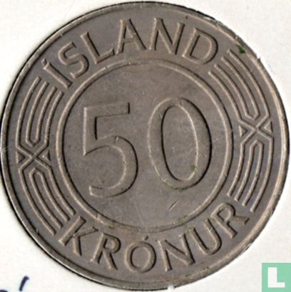 Island 50 Krónur 1975 - Bild 2