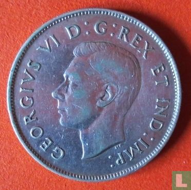 Canada 50 cents 1944 - Image 2