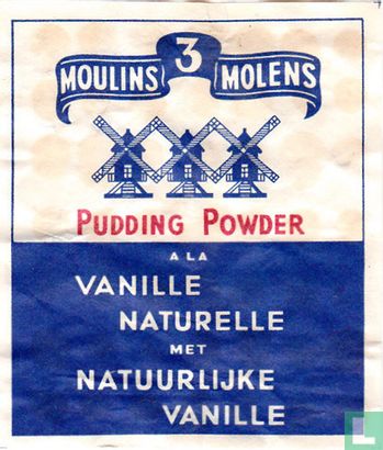3 Molens Pudding met a la vanille naturelle