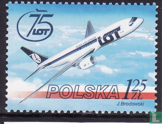 75 Jahre polnische Fluggesellschaft