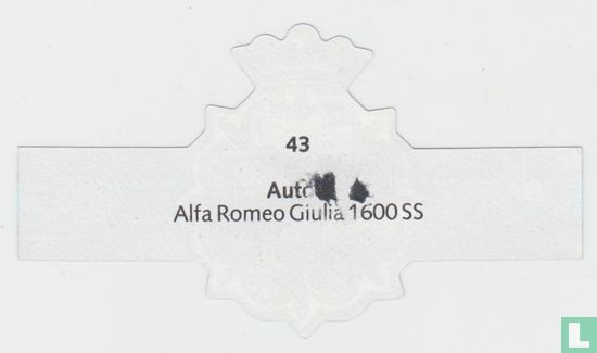 Alfa Romeo Giulia 1600 SS  - Bild 2