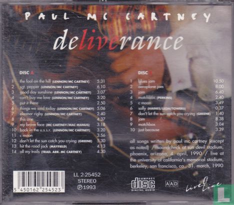 Paul Mc Cartney Deliverance - Afbeelding 2