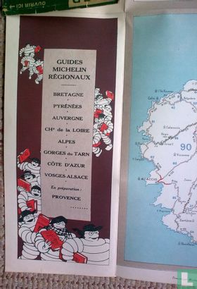 Carte Michelin Etat des Routes France Sud Eté 1930  - Bild 3