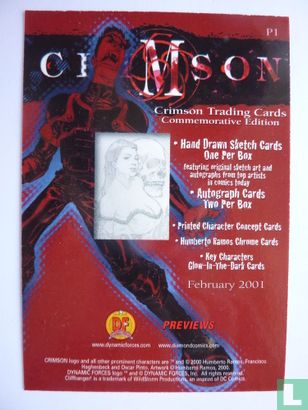 Crimson Commemorative Edition Promo P1 - Afbeelding 2