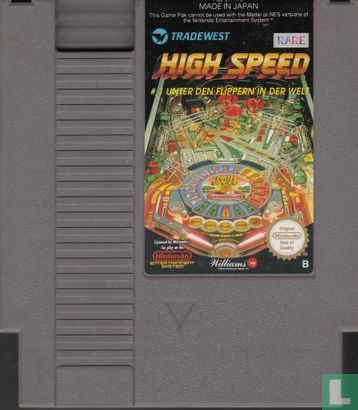 High Speed (Duitse Versie) - Afbeelding 3
