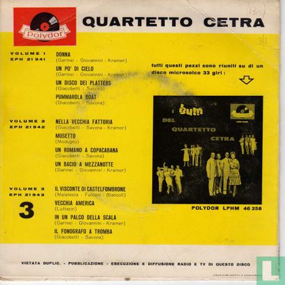 Quartetto Cetra volume 3 - Afbeelding 2