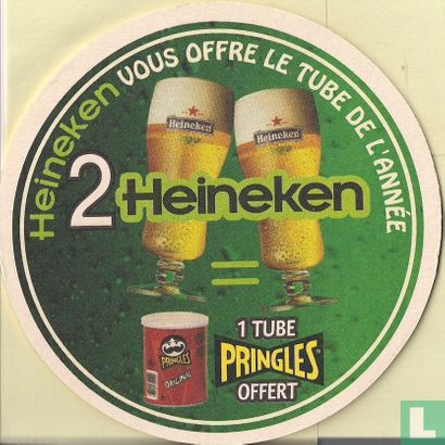 2 Heineken = 1 Tube Pringles Offert / Heineken vous offre le tube...