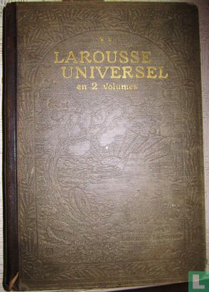 Larousse Universel en 2 volumes, 1923 - Image 1