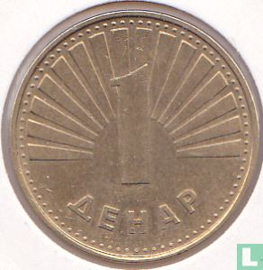 Macedonië 1 denar 2008 - Afbeelding 2
