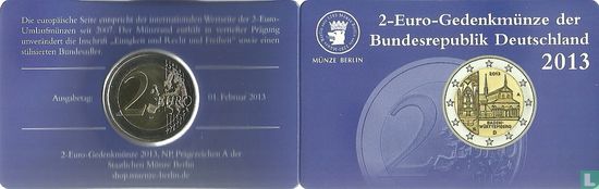 Duitsland 2 euro 2013 (coincard - A) "Baden - Württemberg" - Afbeelding 2